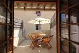Top floors opening to roof terrace